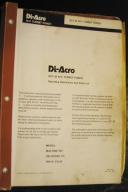 Di-Acro-Di Acro QCT-20 N/C Turret Operating Manual & Parts-QCT-20-01